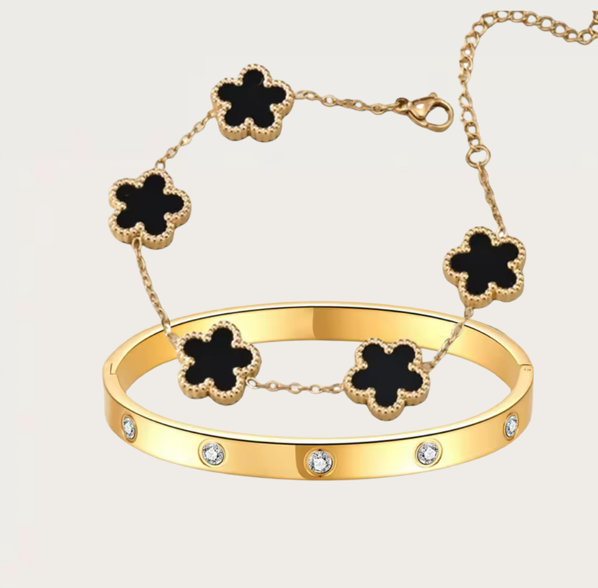 BRACELET FLEUR D’OR