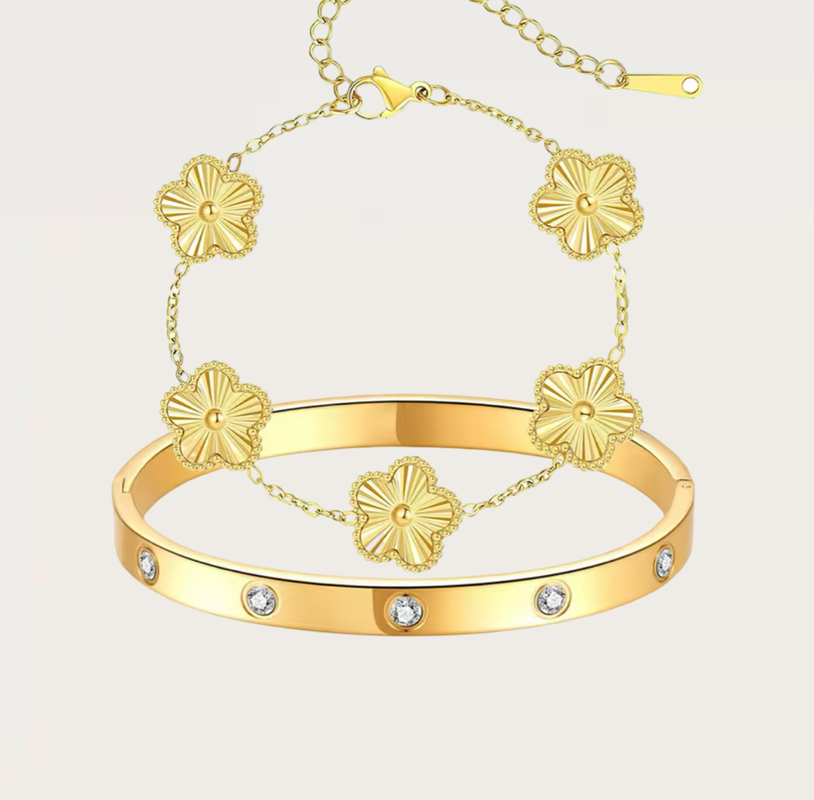 BRACELET FLEUR D’OR