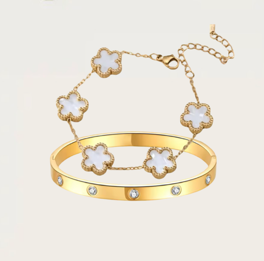 BRACELET FLEUR D’OR
