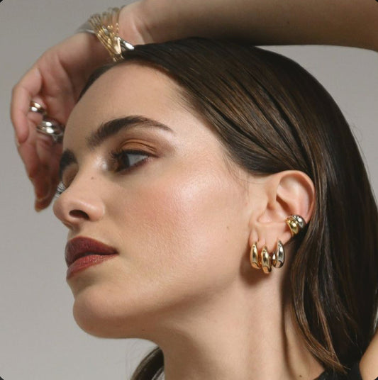 BOUCLES D'OREILLES "LOUPE"